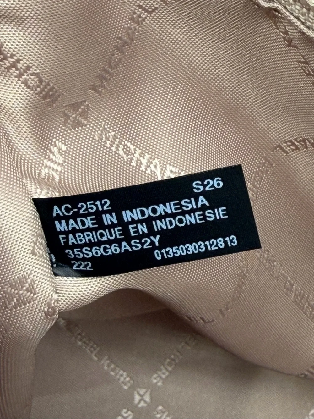 Michael Kors Marilyn Medium Printed Signature Logo Satchel Camel NWT